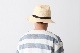 ts(s) (�ƥ�����������) "Reversible Cardigan Shirt - Horizontal Stripe Double Face Cotton Gauze Cloth-"