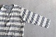 ts(s) (�ƥ�����������) "Reversible Cardigan Shirt - Horizontal Stripe Double Face Cotton Gauze Cloth-"