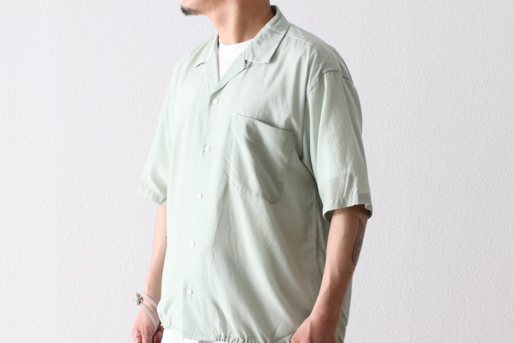 nanamica(�ʥʥߥ�) "Open Collar S/S Shirt"