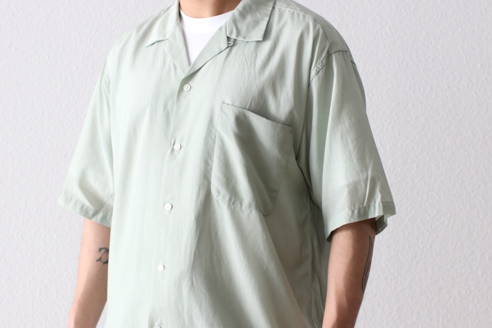 nanamica(�ʥʥߥ�) "Open Collar S/S Shirt"