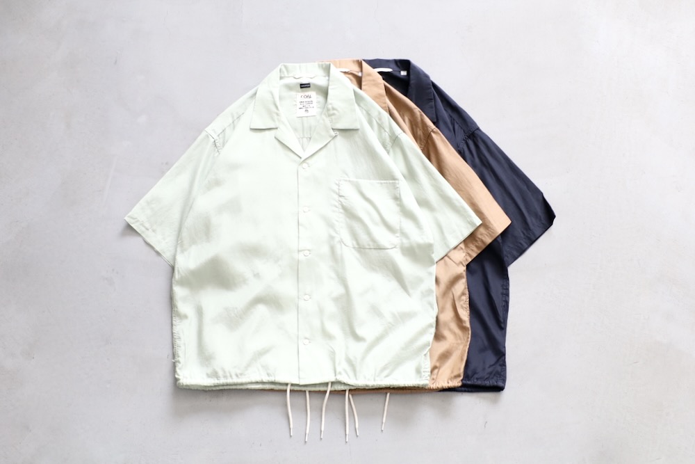nanamica(�ʥʥߥ�) "Open Collar S/S Shirt"