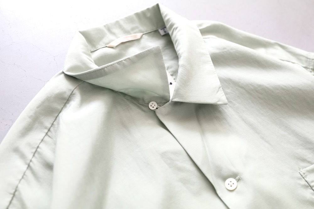 nanamica(�ʥʥߥ�) "Open Collar S/S Shirt"