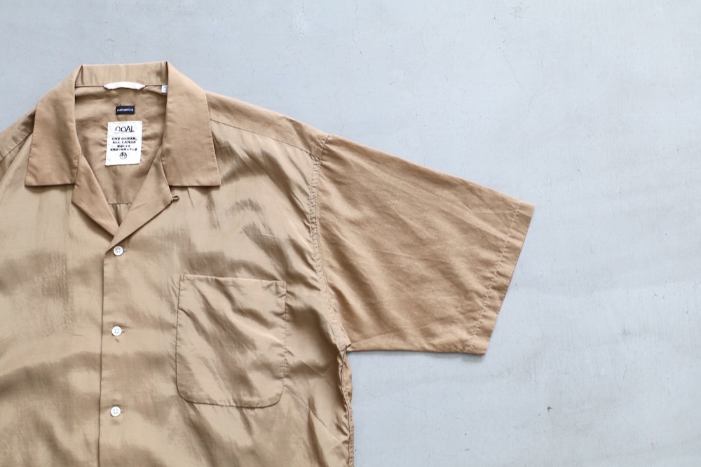 nanamica(�ʥʥߥ�) "Open Collar S/S Shirt"