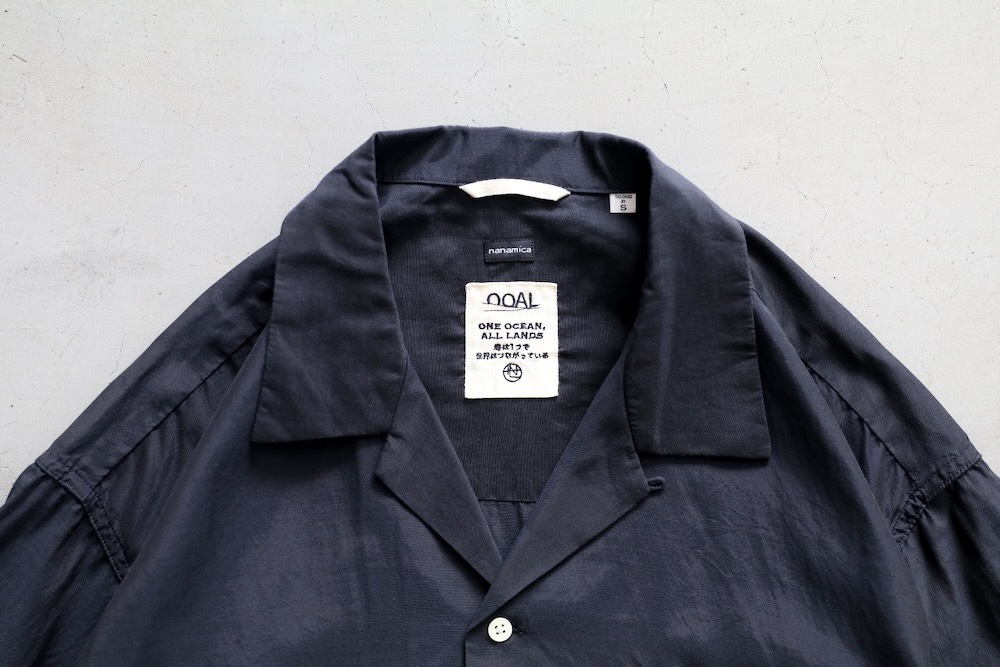 nanamica(�ʥʥߥ�) "Open Collar S/S Shirt"