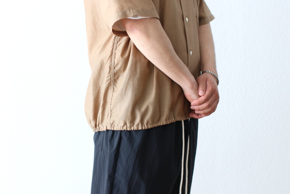 nanamica(�ʥʥߥ�) "Open Collar S/S Shirt"