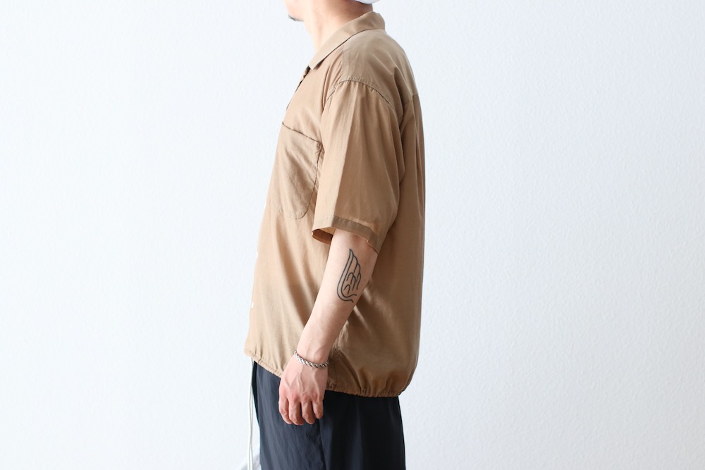 nanamica(�ʥʥߥ�) "Open Collar S/S Shirt"