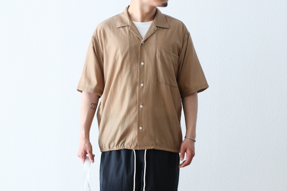 nanamica(�ʥʥߥ�) "Open Collar S/S Shirt"