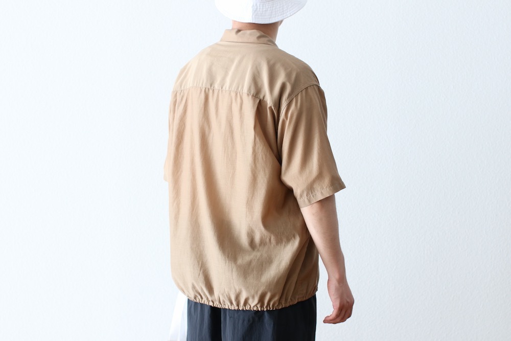 nanamica(�ʥʥߥ�) "Open Collar S/S Shirt"