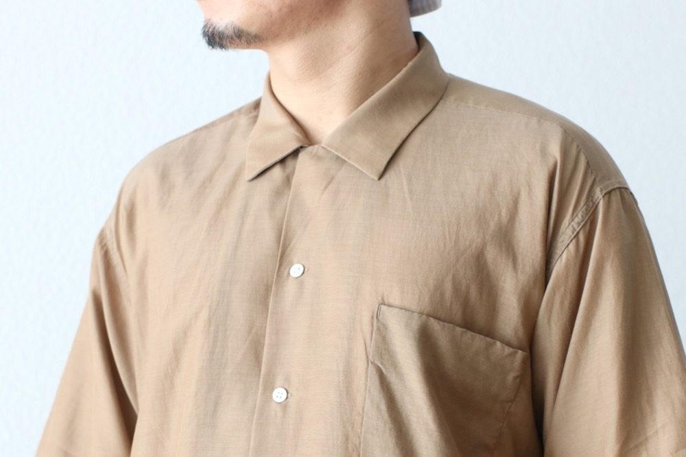 nanamica(�ʥʥߥ�) "Open Collar S/S Shirt"