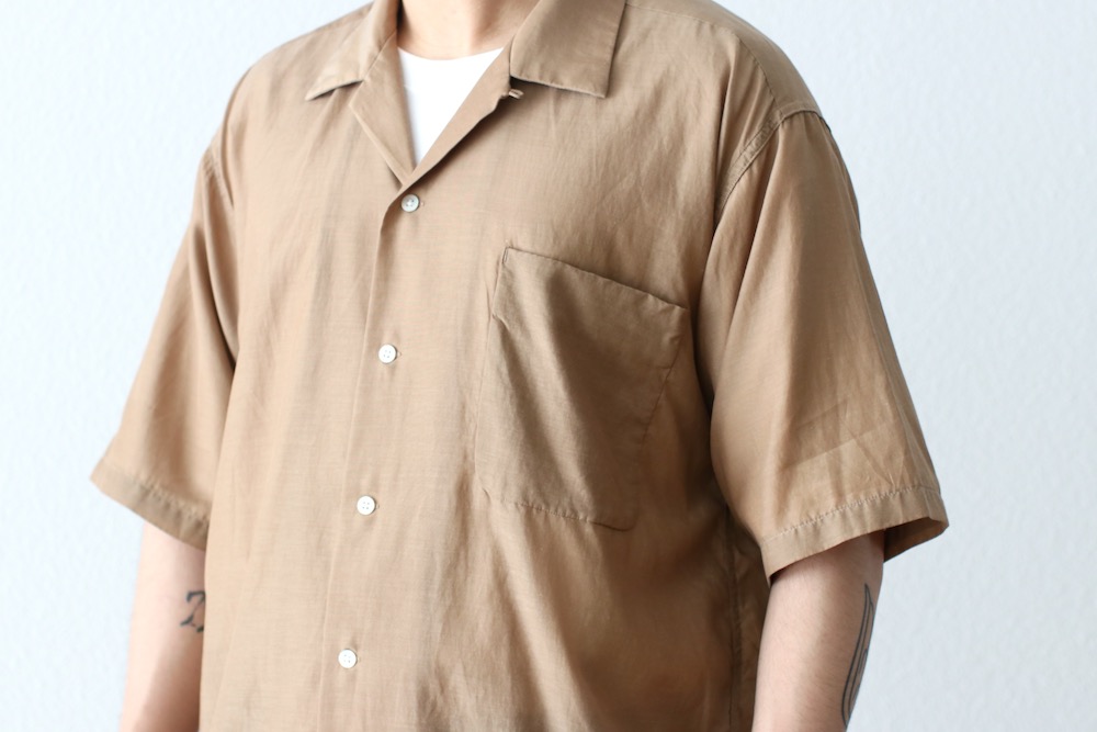 nanamica(�ʥʥߥ�) "Open Collar S/S Shirt"