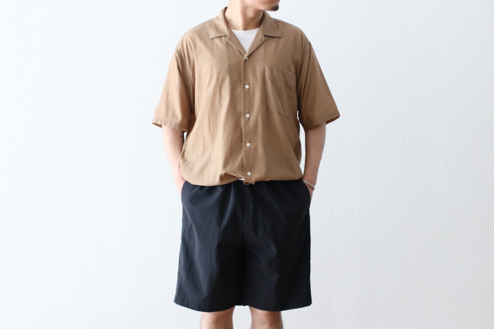 nanamica(�ʥʥߥ�) "Open Collar S/S Shirt"