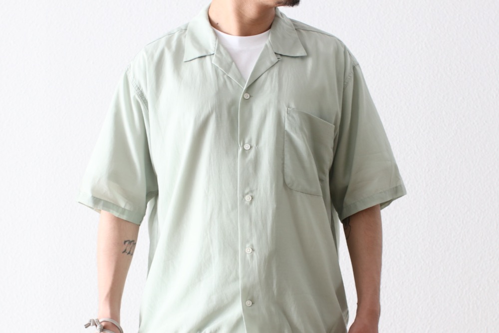 nanamica(�ʥʥߥ�) "Open Collar S/S Shirt"