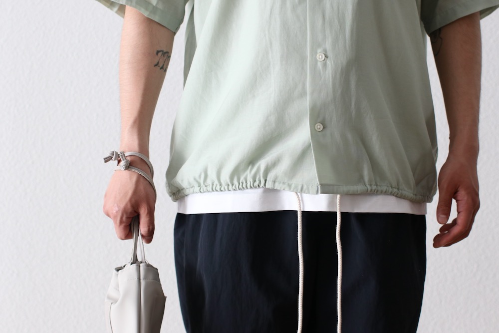 nanamica(�ʥʥߥ�) "Open Collar S/S Shirt"