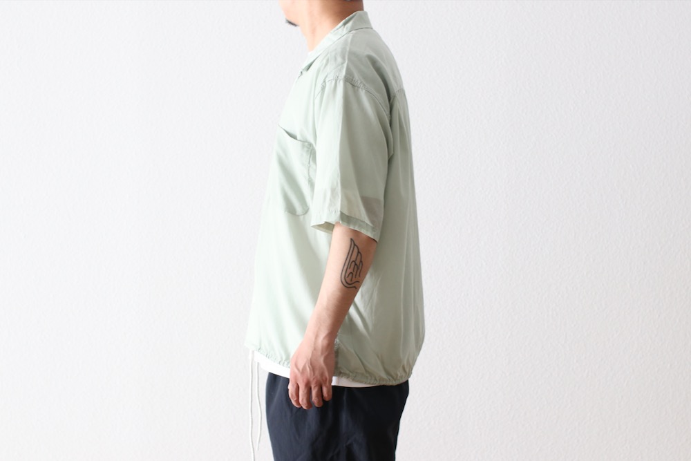 nanamica(�ʥʥߥ�) "Open Collar S/S Shirt"