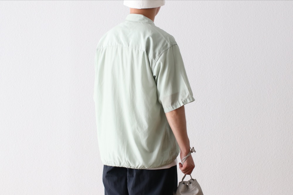 nanamica(�ʥʥߥ�) "Open Collar S/S Shirt"