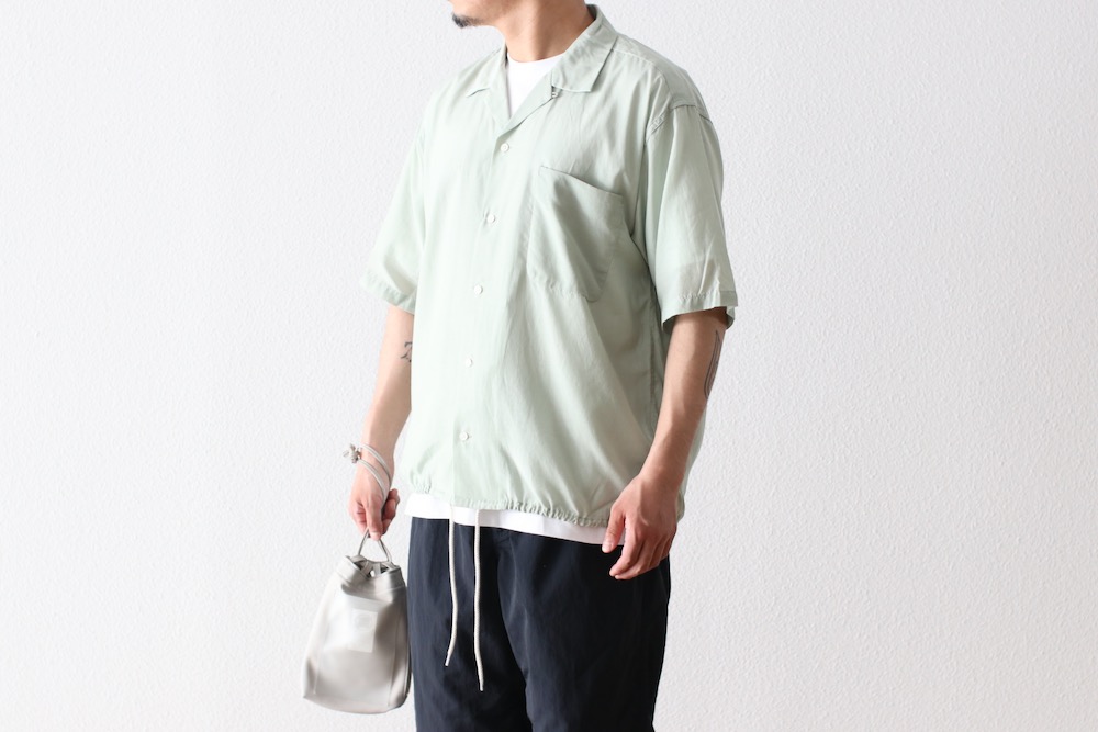 nanamica(�ʥʥߥ�) "Open Collar S/S Shirt"