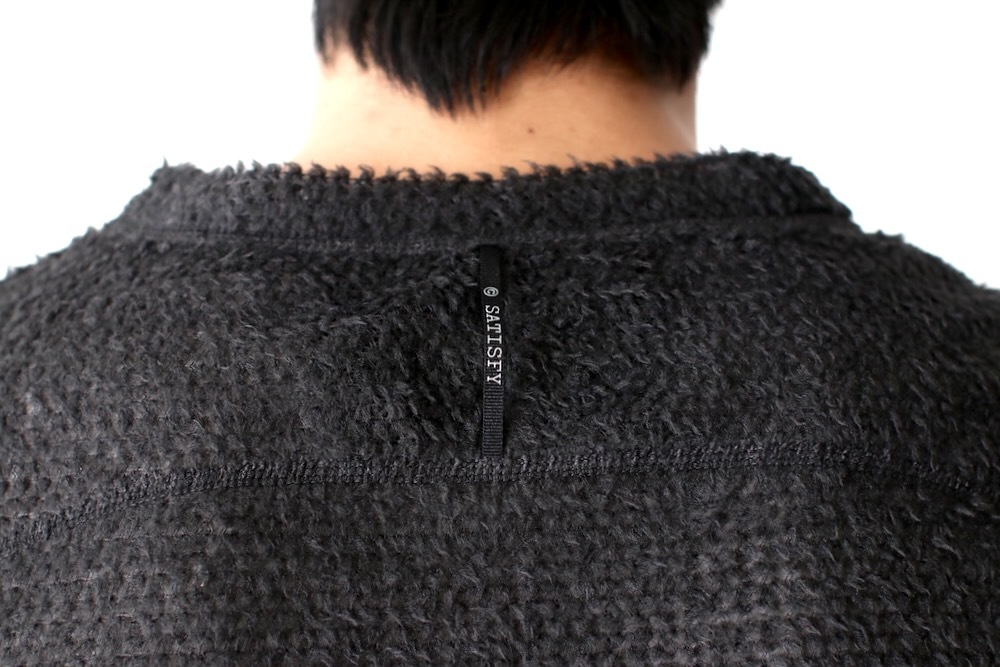 SATISFY(���ƥ����ե���) "Ghostfleece Ad Long Tee -Phantom-"