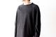 SATISFY(���ƥ����ե���) "Ghostfleece Ad Long Tee -Phantom-"