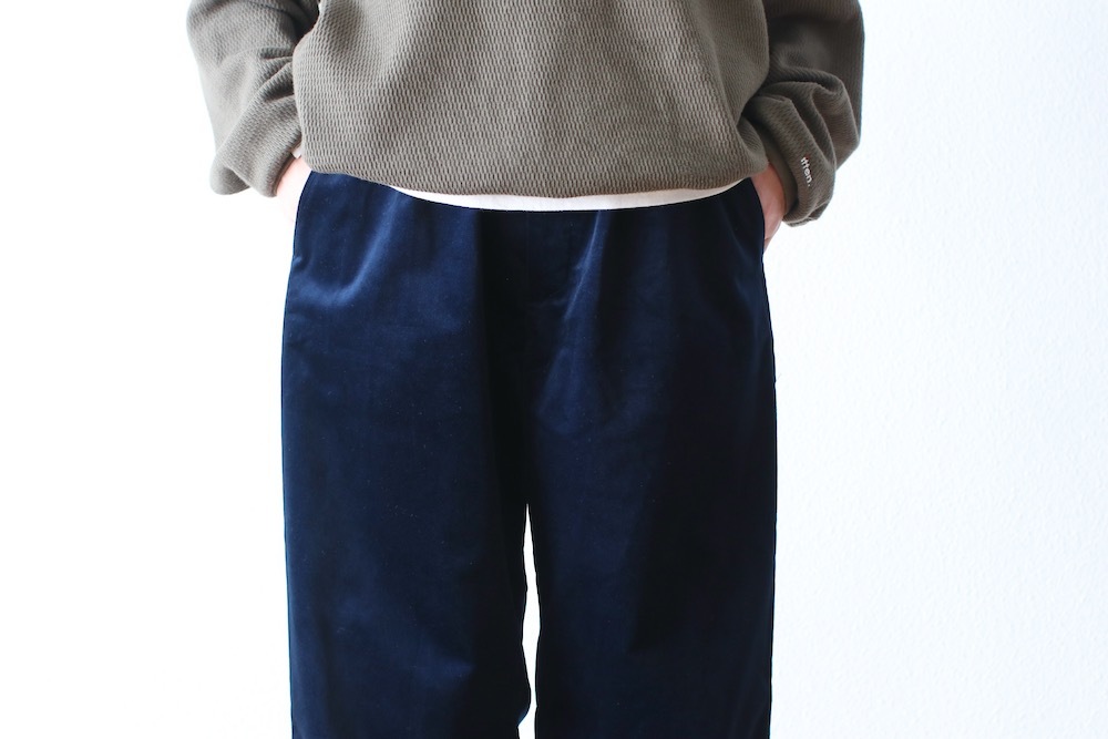 WOMEN'STOUJOURSʥȥ塼ˡEasy Trousers -WASHED COTTON VELVET CLOTH-