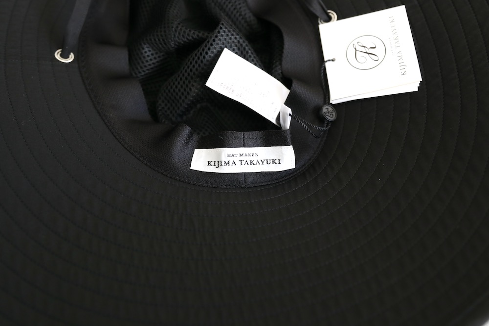 KIJIMA TAKAYUKI(������ �����業) "COTTON TRO WIDE BRIM SOFT HAT"