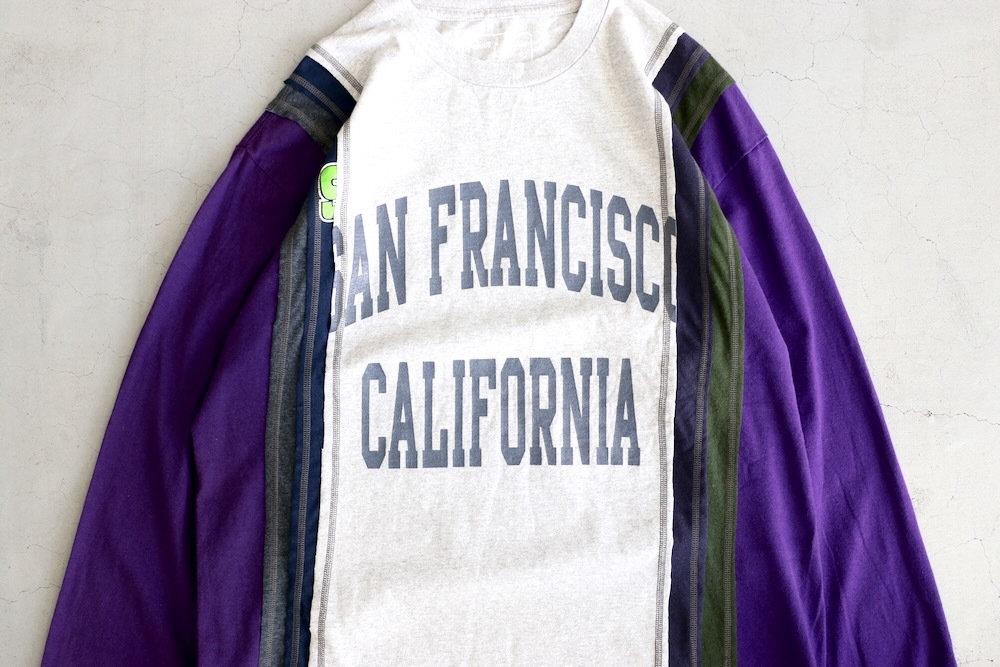 Rebuild by Needles(ӥɥХˡɥ륺)  "7 Cut L/S Tee - College"