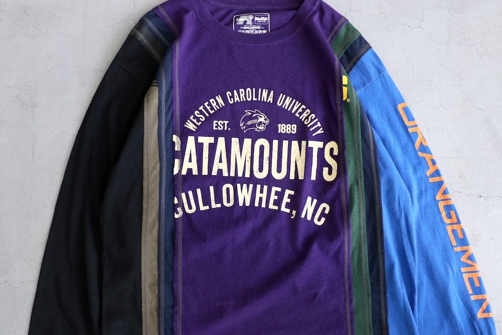 Rebuild by Needles(ӥɥХˡɥ륺)  "7 Cut L/S Tee - College"