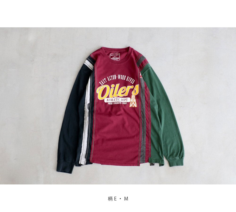 Rebuild by Needles(ӥɥХˡɥ륺)  "7 Cut L/S Tee - College"