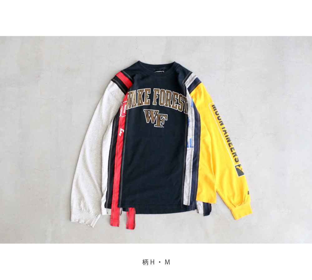 Rebuild by Needles(ӥɥХˡɥ륺)  "7 Cut L/S Tee - College"