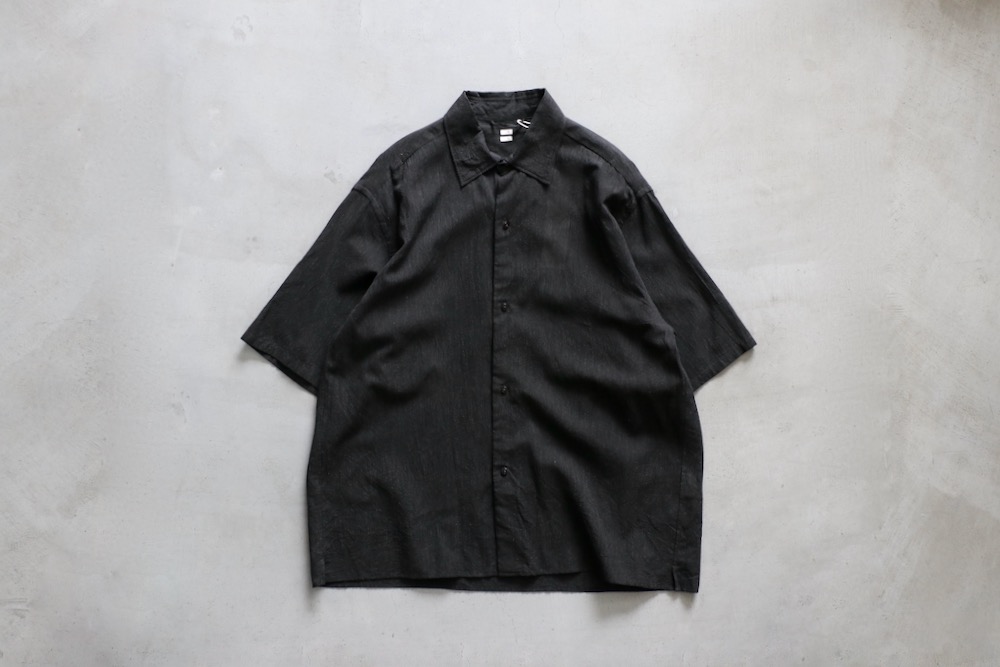blurhms(�֥顼�ॹ) "Silk-Co Voile Half-Sleeve Shirt"