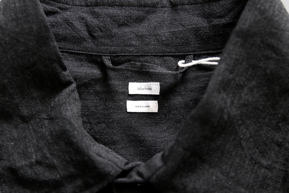 blurhms(�֥顼�ॹ) "Silk-Co Voile Half-Sleeve Shirt"