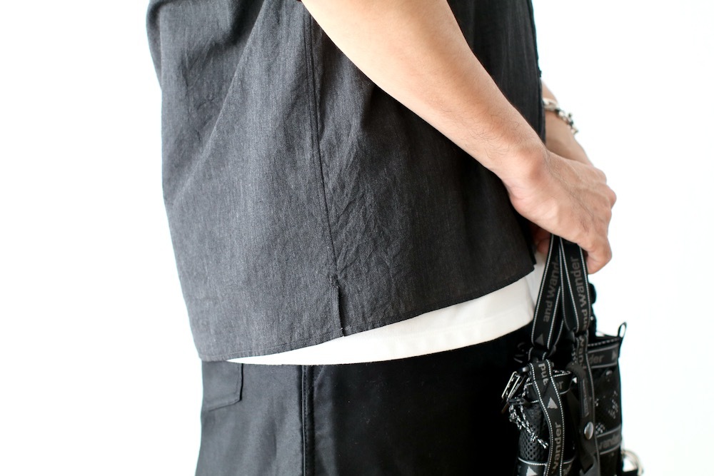 blurhms(�֥顼�ॹ) "Silk-Co Voile Half-Sleeve Shirt"