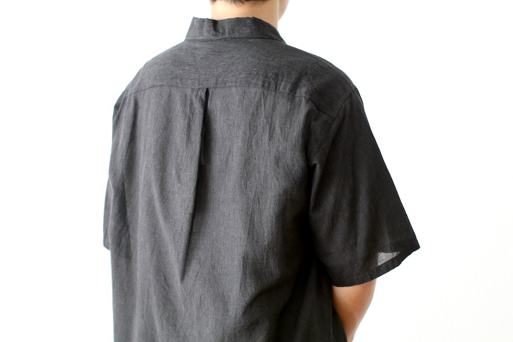 blurhms(�֥顼�ॹ) "Silk-Co Voile Half-Sleeve Shirt"