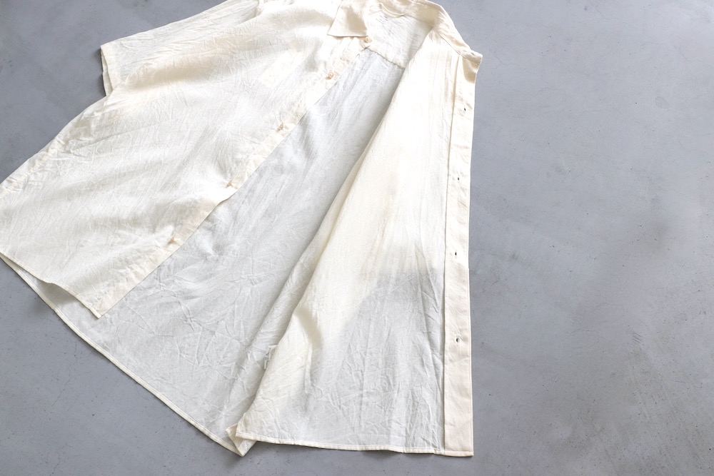 blurhms(�֥顼�ॹ) "Silk-Co Voile Half-Sleeve Shirt"