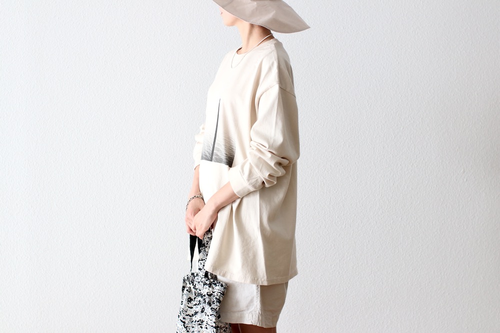 Toogood - 新品タグ付き　トゥジュー　TOUJOURS 　リネン　レース　カットソー WOMEN'S】TOUJOURS（トゥジュー）“Photo Print long Sleeve T