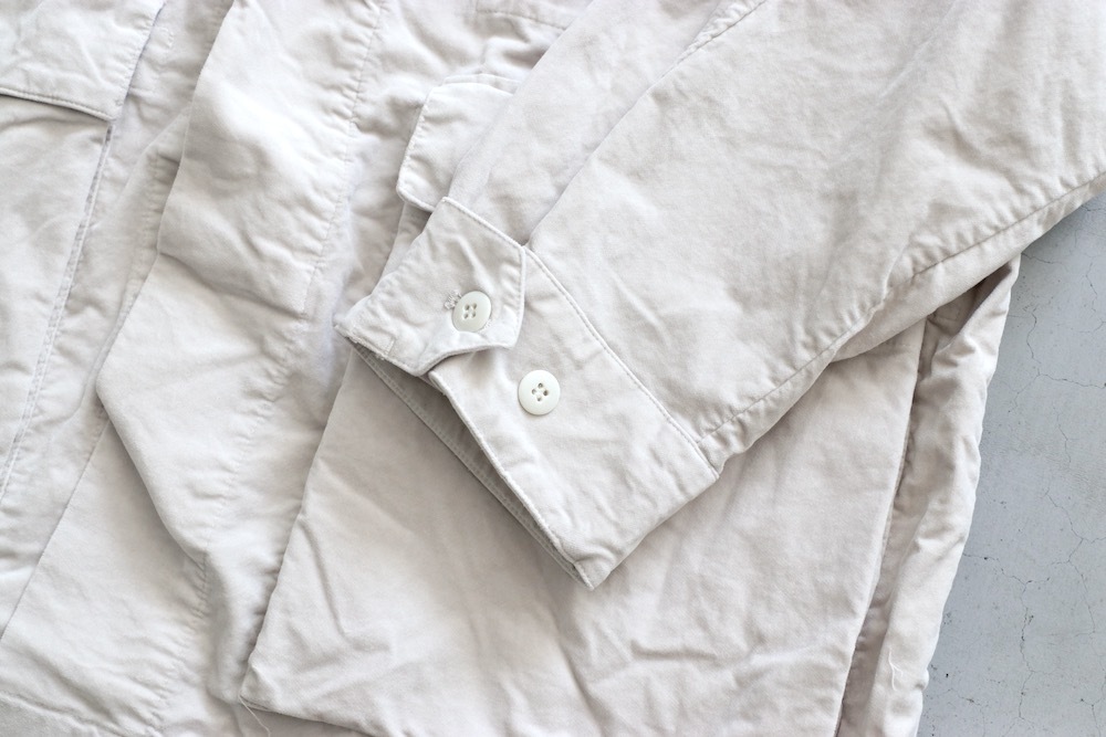 ��WOMEN'S��TOUJOURS�ʥȥ����塼�ˡ�Coverall Jacket -GARMENT DYE COTTON*VISCOSE STRETCH VELVET CLOTH-��