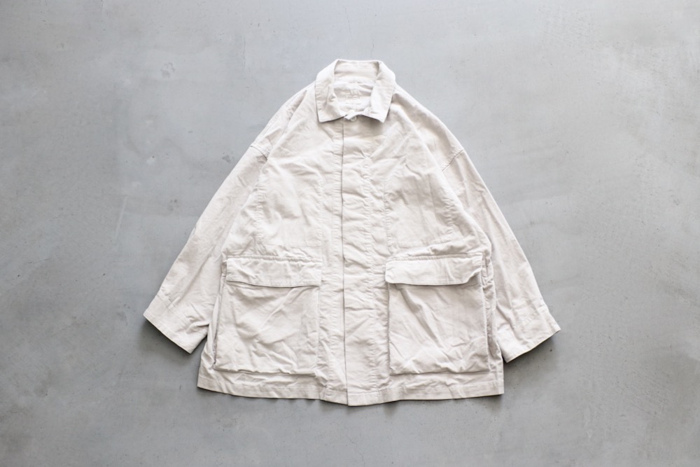 ��WOMEN'S��TOUJOURS�ʥȥ����塼�ˡ�Coverall Jacket -GARMENT DYE COTTON*VISCOSE STRETCH VELVET CLOTH-��