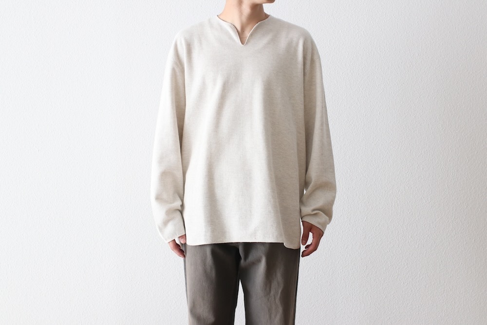 blurhms ROOTSTOCK(֥顼ॹ 롼ĥȥå) "Rough&Smooth Thermal Over Neck L/S"