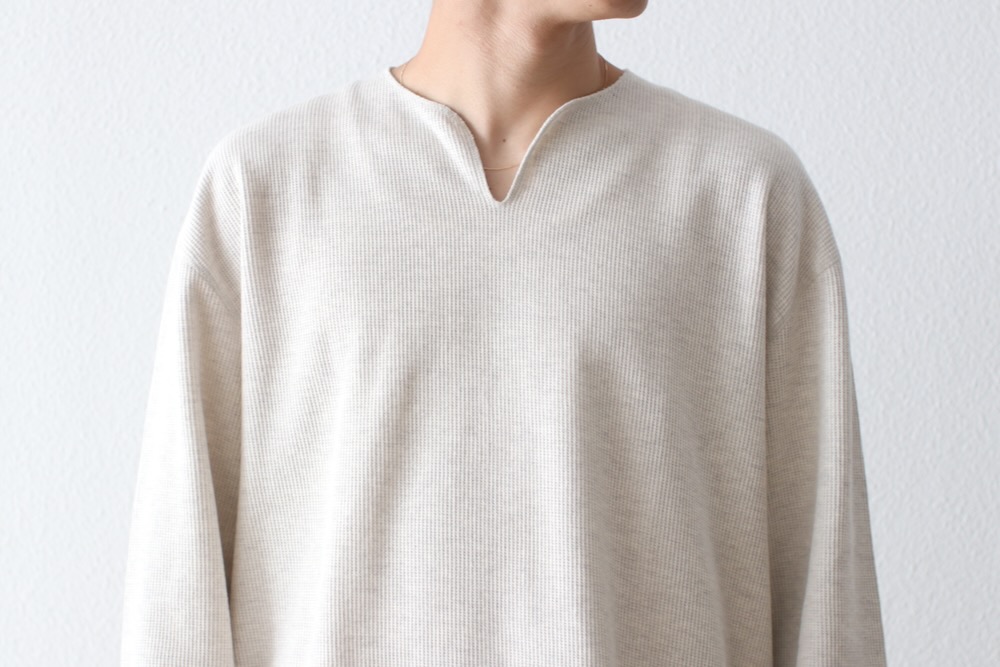 blurhms ROOTSTOCK(֥顼ॹ 롼ĥȥå) "Rough&Smooth Thermal Over Neck L/S"