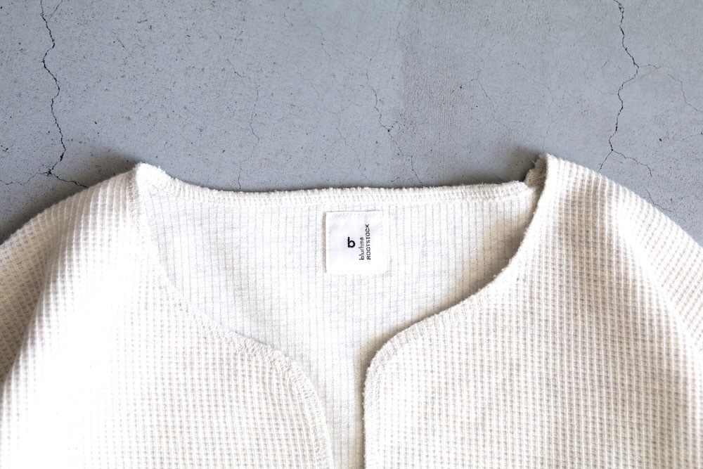 blurhms ROOTSTOCK(֥顼ॹ 롼ĥȥå) "Rough&Smooth Thermal Over Neck L/S"