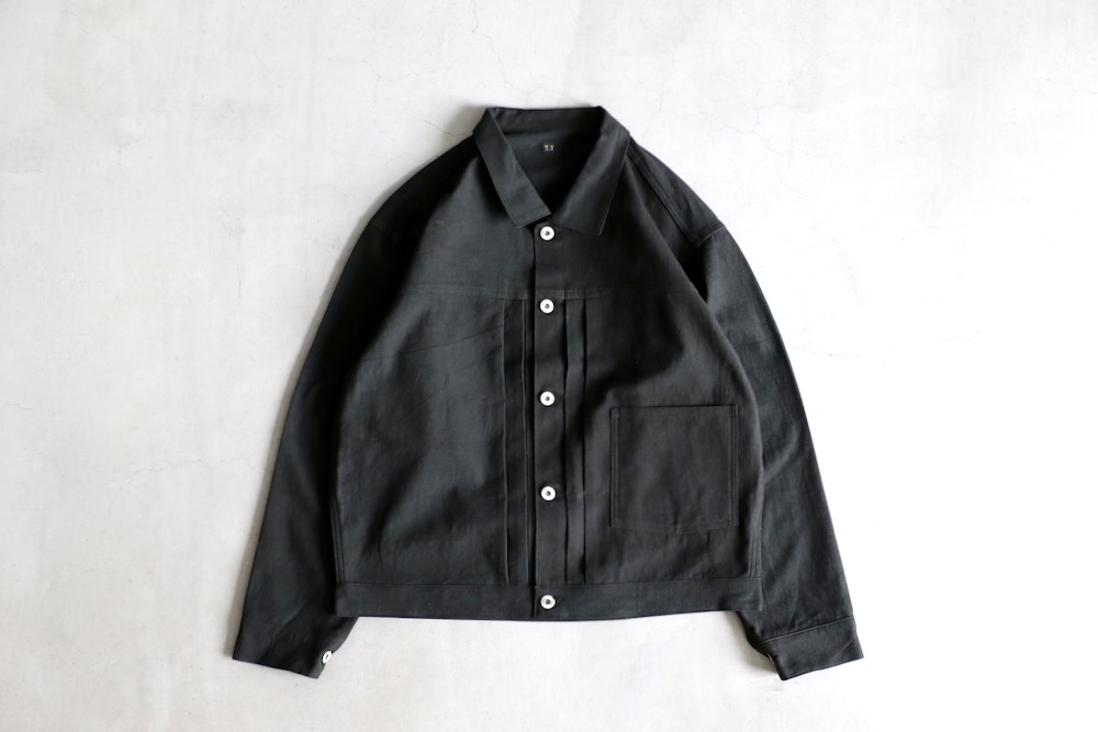 T.T TAIGA TAKAHASHI タイガタカハシ ジャケット 309 LOT.309 BUCKLE BACKED JACKET BLACK - T.T TAIGA TAKAHASHI