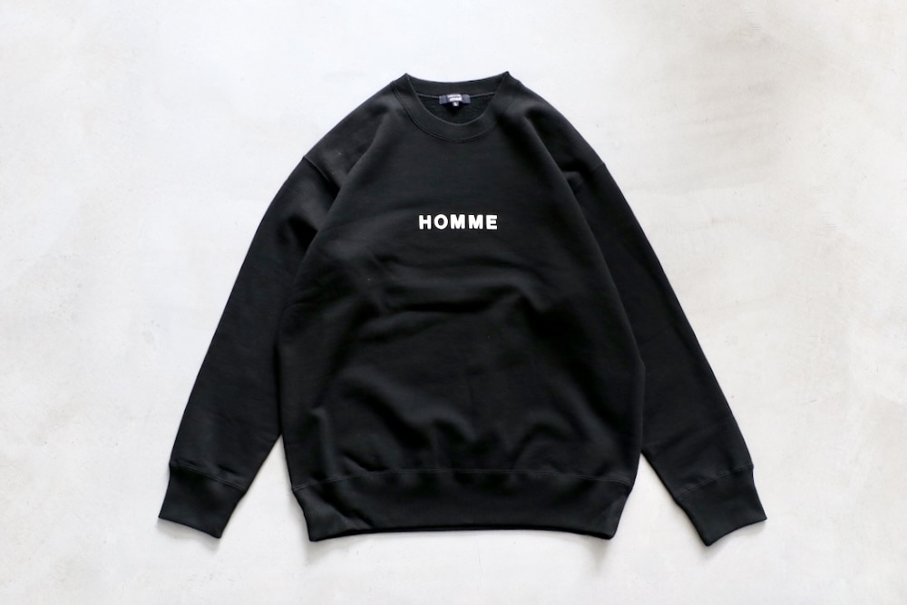 COMME des GARCONS HOMME スウェットXLサイズ　ブラック COMME des GARCONS HOMME(コム デ ギャルソン・オム) 