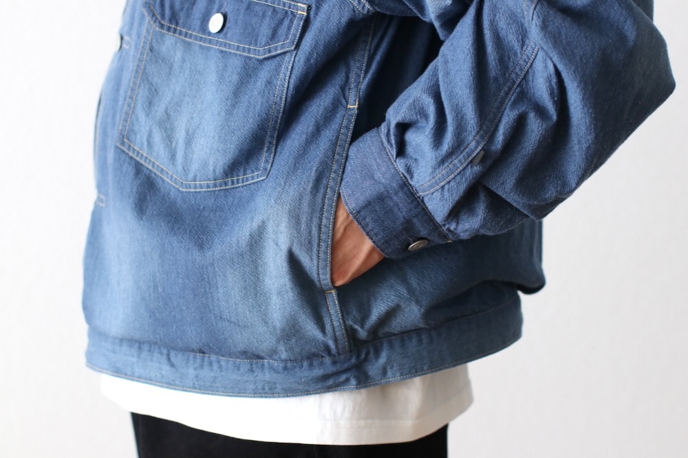 Lサイズ！DAIWA PIER39 デニム2Bジャケット DAIWA PIER39 (ダイワピア39) TECH LOOSE 2B JACKET TWILL BJ