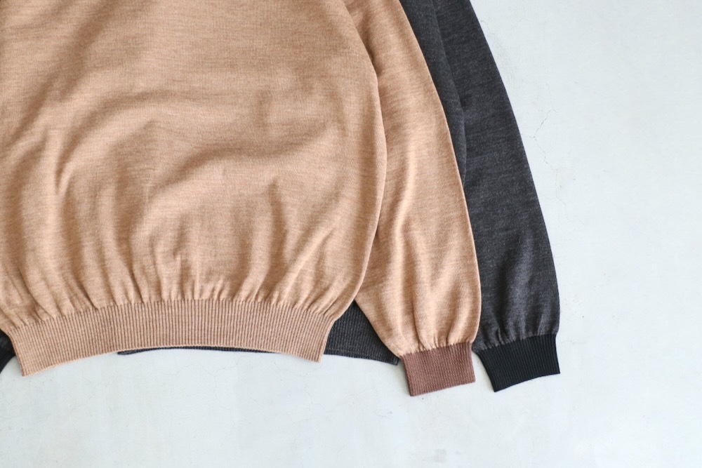 VAINL ARCHIVE ヴァイナルアーカイブ　ウール ニット チャコール VAINL ARCHIVE ヴァイナルアーカイブ ウール ニット チャコール VAINL