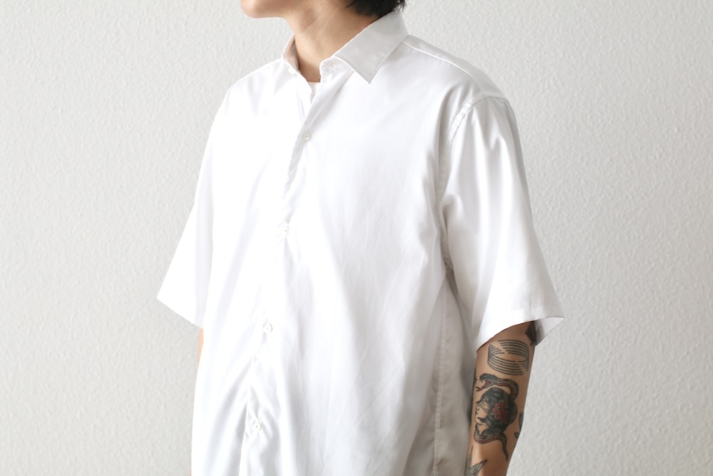 blurhms(�֥顼�ॹ) "Cotton Broad Half-Sleeve Shirt"