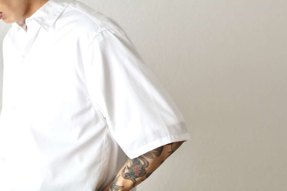 blurhms(�֥顼�ॹ) "Cotton Broad Half-Sleeve Shirt"