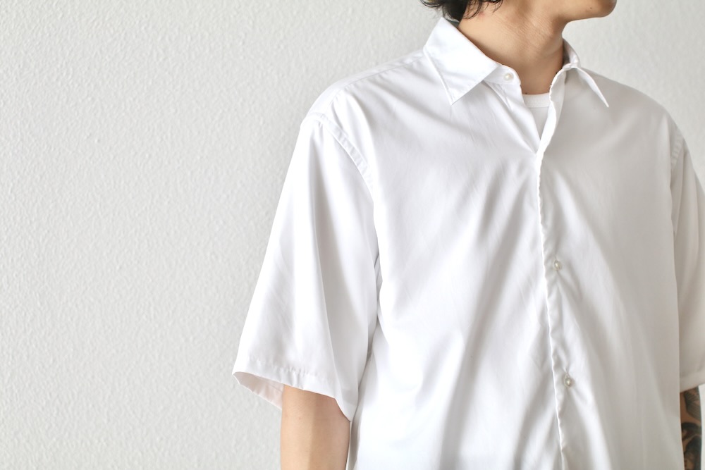 blurhms(�֥顼�ॹ) "Cotton Broad Half-Sleeve Shirt"