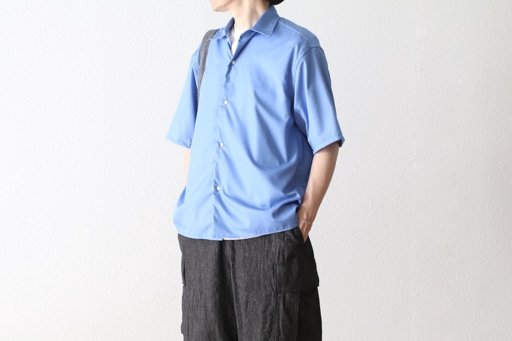 blurhms(�֥顼�ॹ) "Cotton Broad Half-Sleeve Shirt"