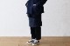 Engineered Garments (���󥸥˥����ɥ�������) ��Button Shawl - Heather Navy Sweater Knit��