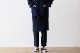 Engineered Garments (���󥸥˥����ɥ�������) ��Button Shawl - Heather Navy Sweater Knit��