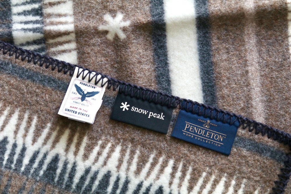 [10% > 35%OFF] ��limited��snow peak apparel �� PENDLETON(���Ρ��ԡ��� ���ѥ�� �� �ڥ�ɥ�ȥ�) "SP��PENDLETON Muchacho Blanket"